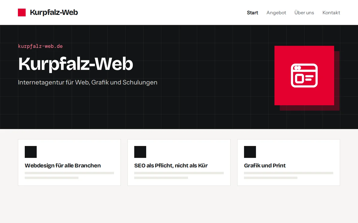 Vorschau kurpfalz-web.de